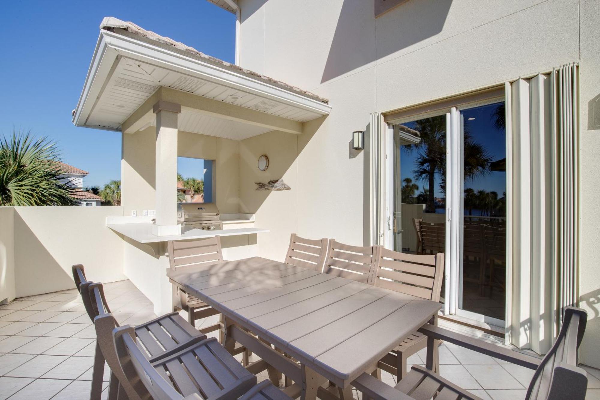 Community Pool, Hot Tub And Beach - Outdoor Kitchen Villa Destin Exterior photo